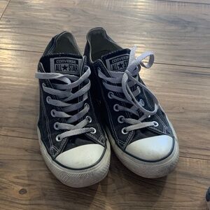 Converse Black Low-Top All Star Sneakers